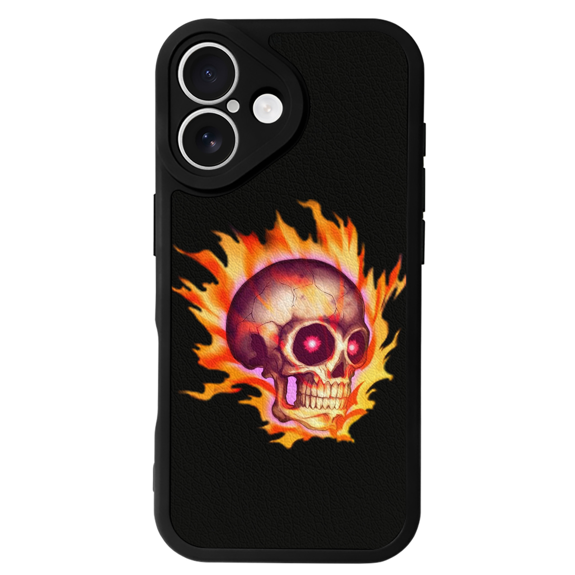 （画像用） 遊☆戯☆王 Yu-Gi-Oh! 【iPhone 16シリーズ対応】シリコンスマホケース（レザー調） 材質：シリコン